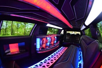 Roseville Limousine Inside