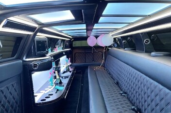 Roseville Limousine Interior