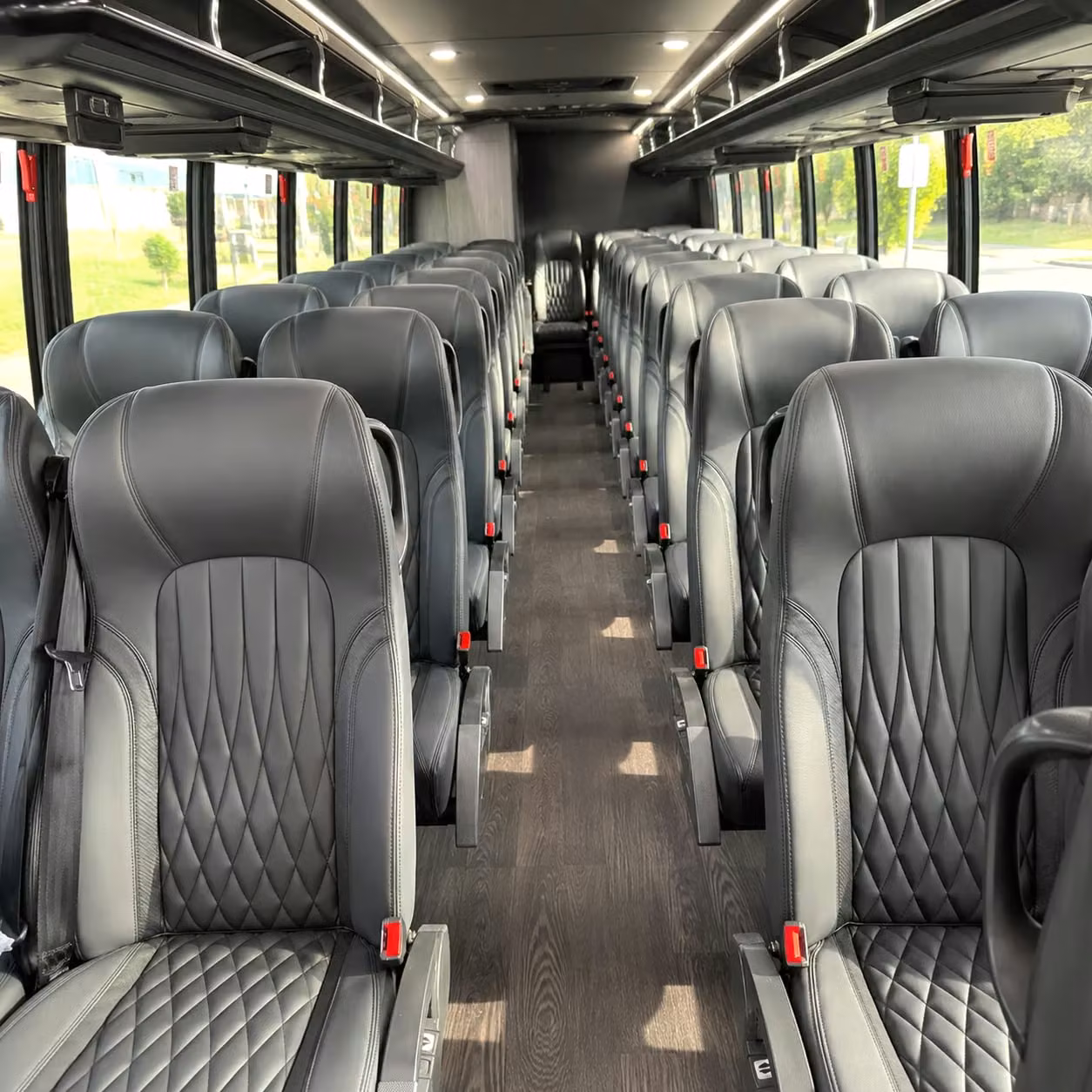 25 passenger minibus inside