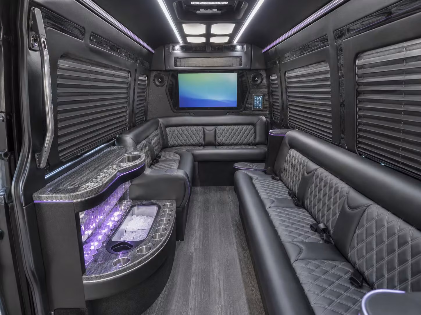 sprinter limousine inside