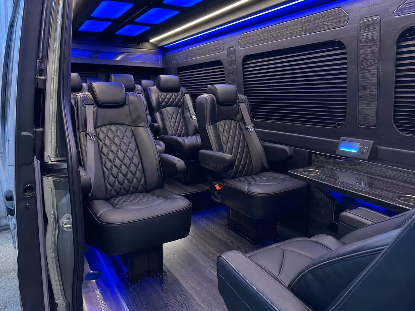 sprinter van transportation for groups and events across roseville