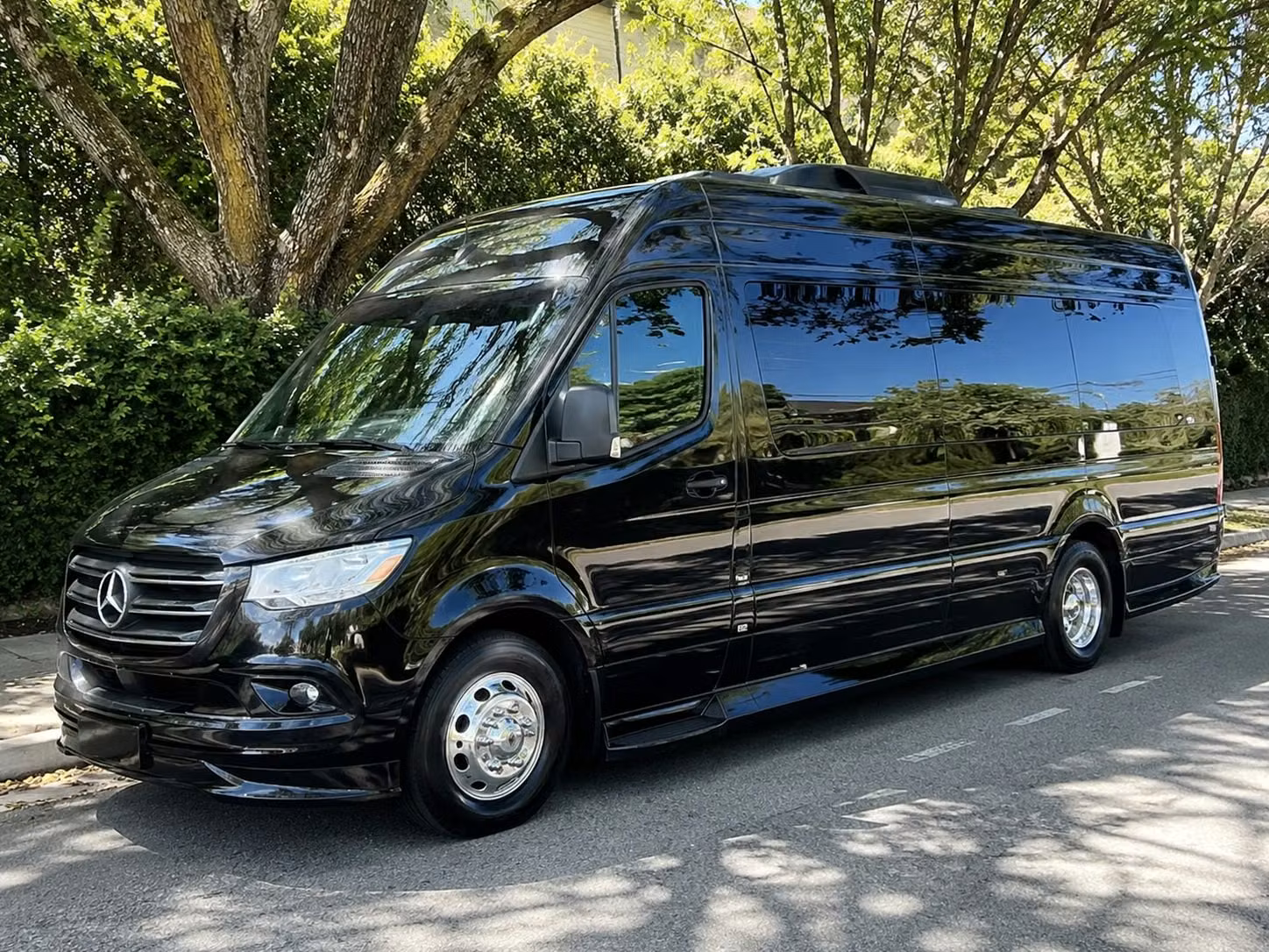 sprinter van with driver